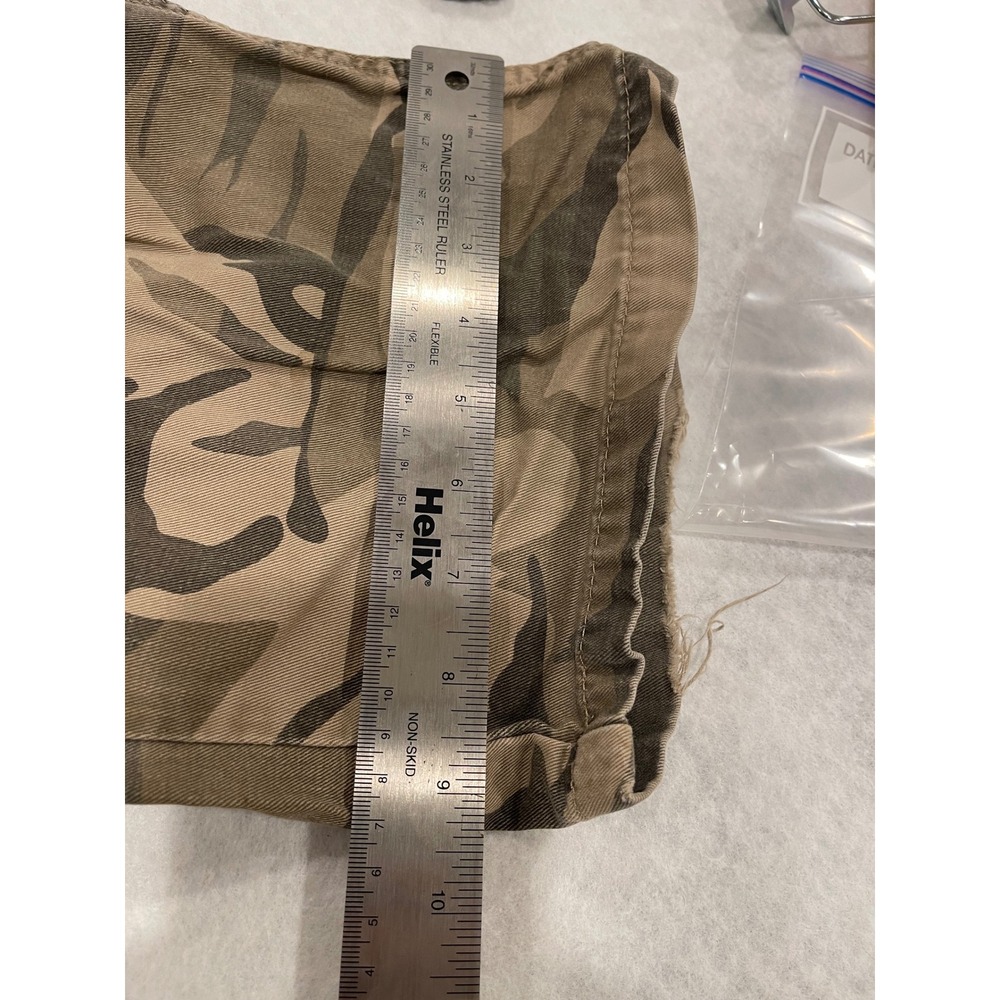 Wrangler Mens‎ Camo Cargo Pants Brown Tan Relaxed Fit Straight Leg 34 Waist - Picture 7 of 11